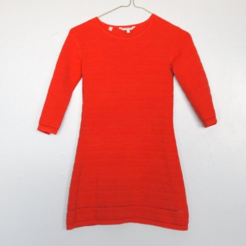 Little Girls Orange Guess Dress